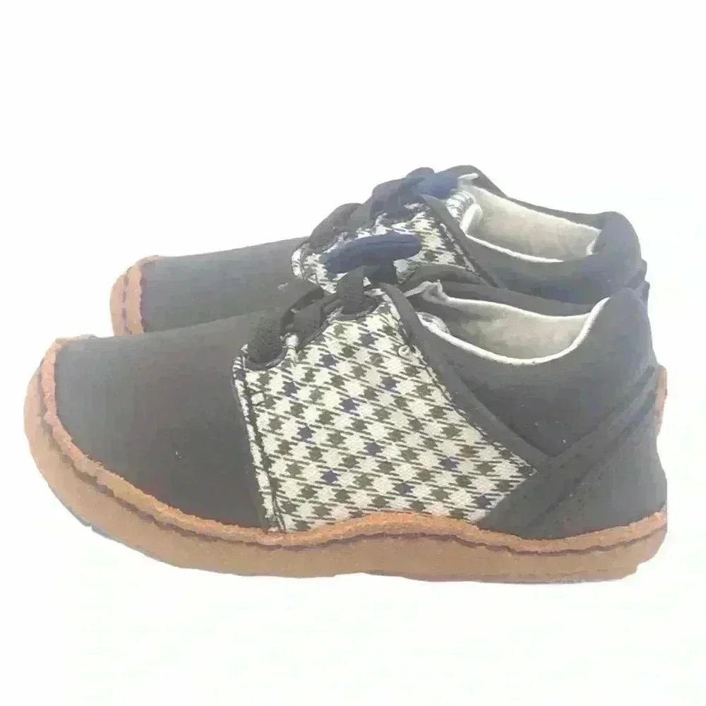 RILEYROOS RAVE DESERT SNEAKERS BABY SHOES 6-12 MONTHS LEATHER NEW IN BOX